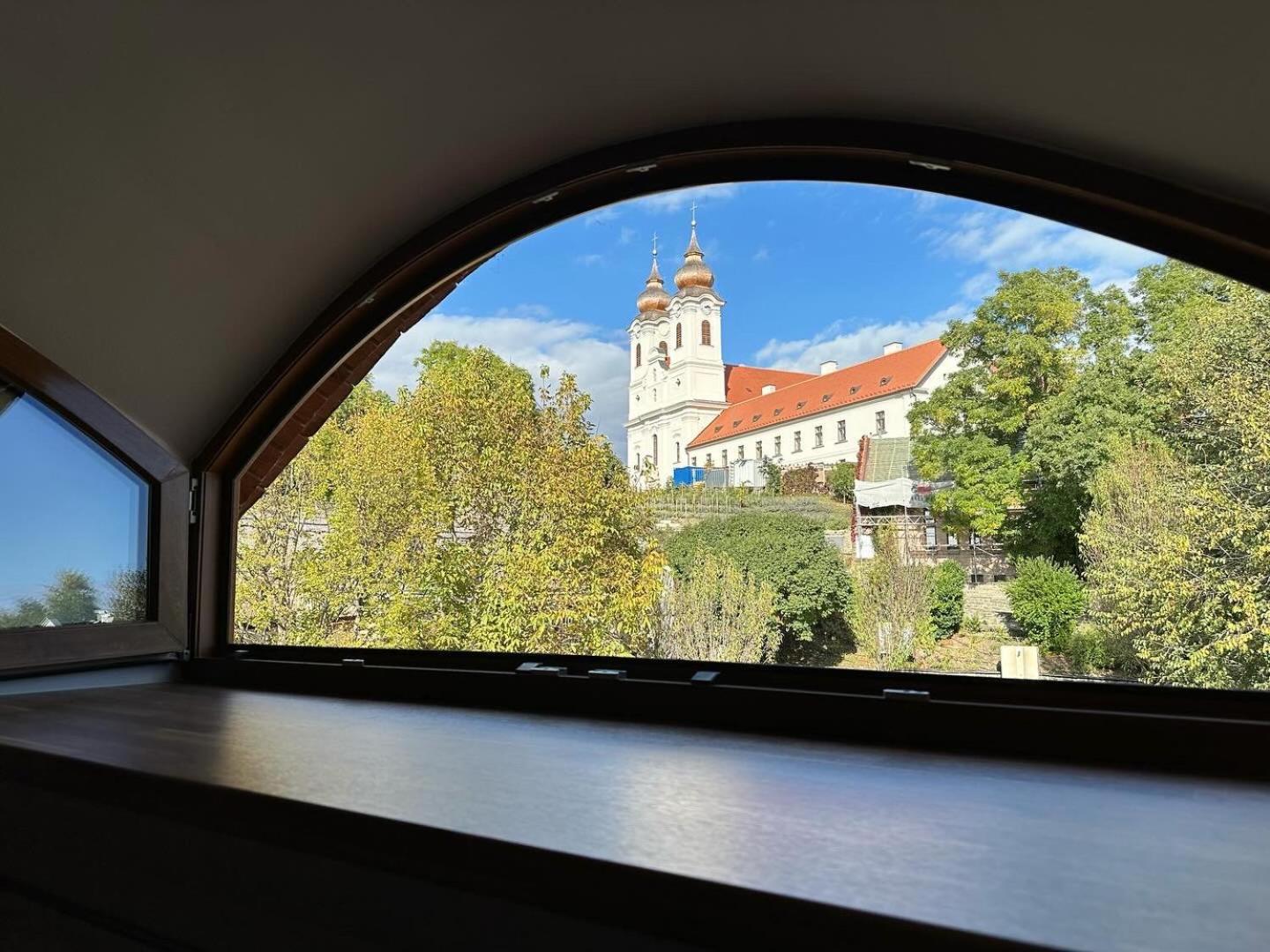 Piros Vendeghaz Villa Tihany Buitenkant foto